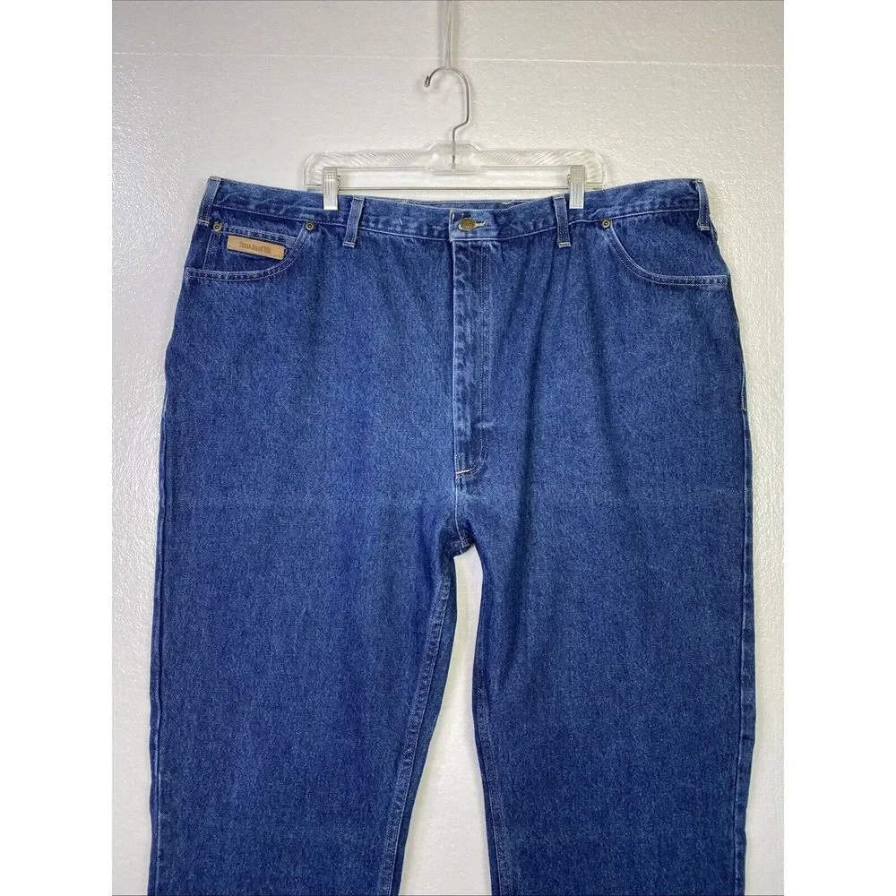 NWT Texas Jeans‎ Men 50X  — Sz 46x27 Original fit Straight leg Blue denim USA